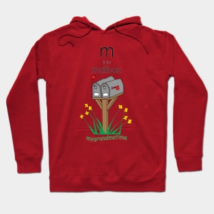 m is for mailbox Hoodie